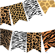 Banderín animal print